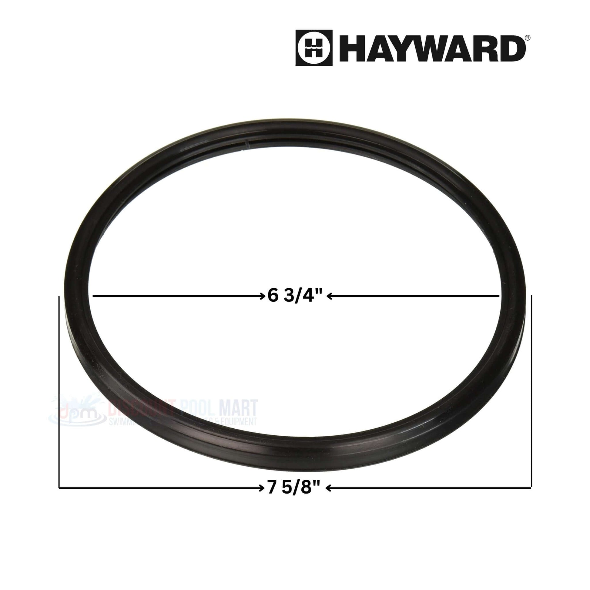 Hayward Lens Gasket SPX0580Z2 dimensions 6 3/4" and 7 5/8" for Astrolite Lights at Discount Pool Mart DPM.