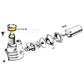 Hayward Max-Flo Pump O-Ring O-76 replacement part diagram, from Discount Pool Mart DPM for leak prevention and pump performance.