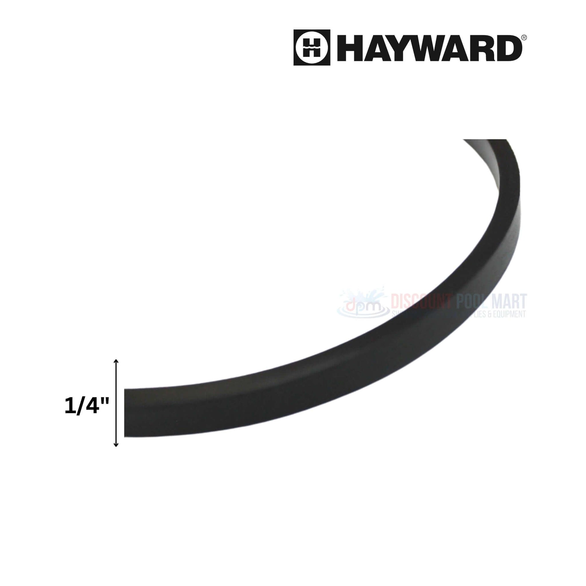 Hayward Max-Flo Pump Strainer Cover O-Ring O-76 SPX0125T from Discount Pool Mart, 1/4 inch diameter, reliable seal for pool systems.