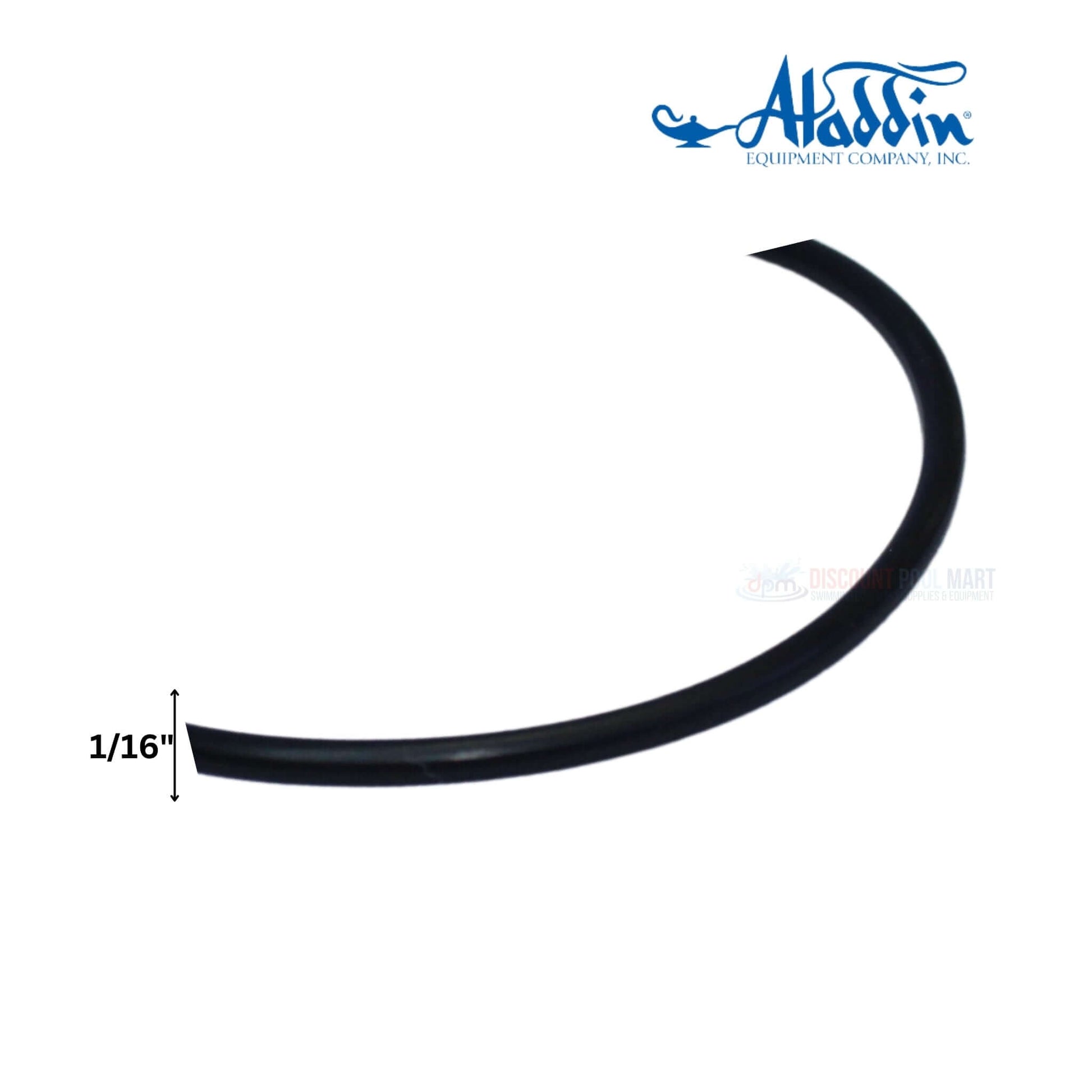 Aladdin Equipment Company O-Ring 1/16” for pool systems, available at Discount Pool Mart DPM for efficient filtration.