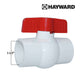 Hayward QVC Compact Ball Valve 1.5" PVC body with socket ends from Discount Pool Mart DPM - SKU QVC1015SSEW
