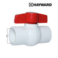 Hayward QVC Compact Ball Valve, 1" PVC body, socket end, efficient flow control, SKU: QVC1010SSEW, Discount Pool Mart DPM.