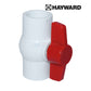 Hayward QVC Compact Ball Valve 1" - 2" for efficient flow control, PVC body, SKU: QVC1010SSEW, QVC1015SSEW, DPM