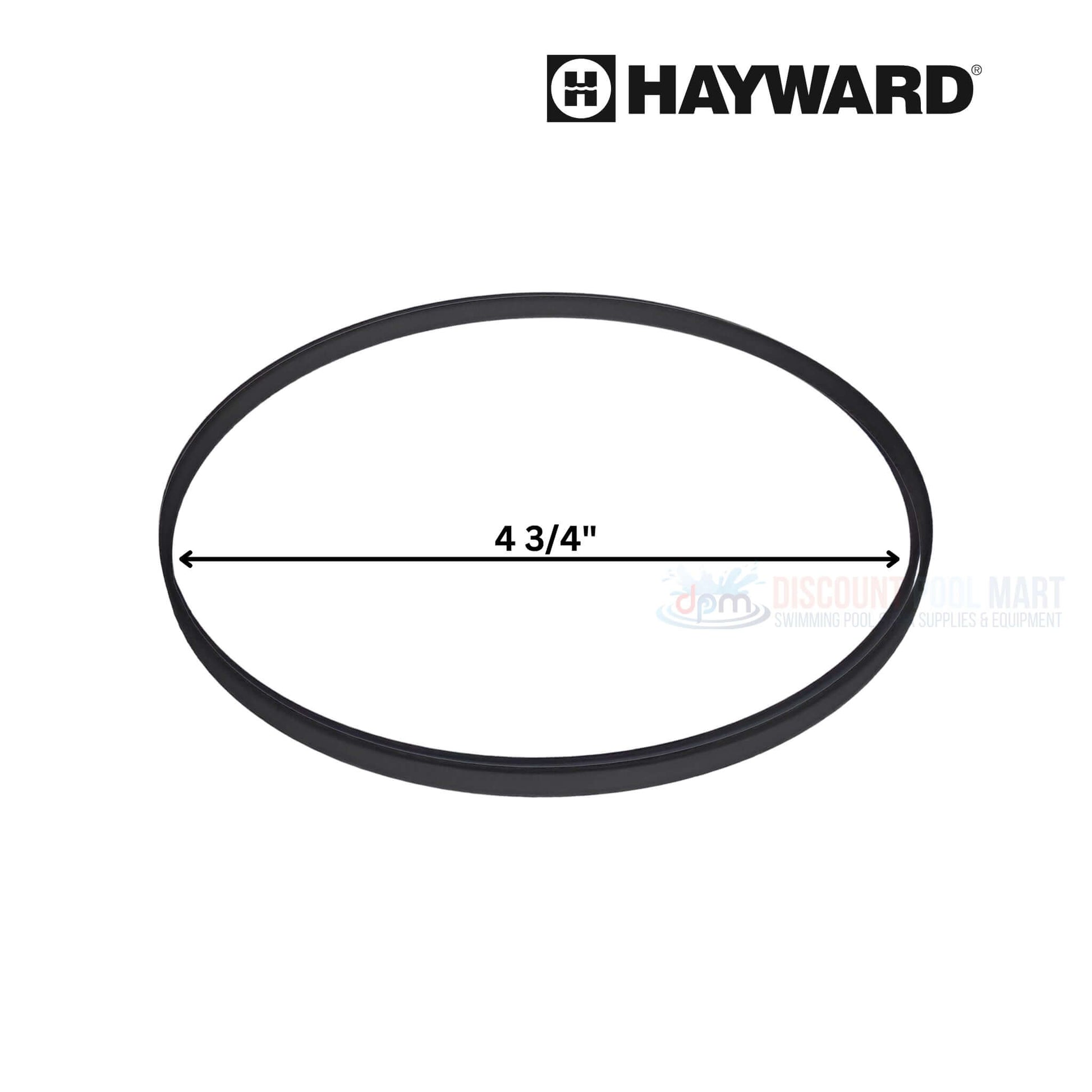 Hayward 4 3/4" diameter replacement gasket for Max-Flo pumps, OEM part by Discount Pool Mart DPM.