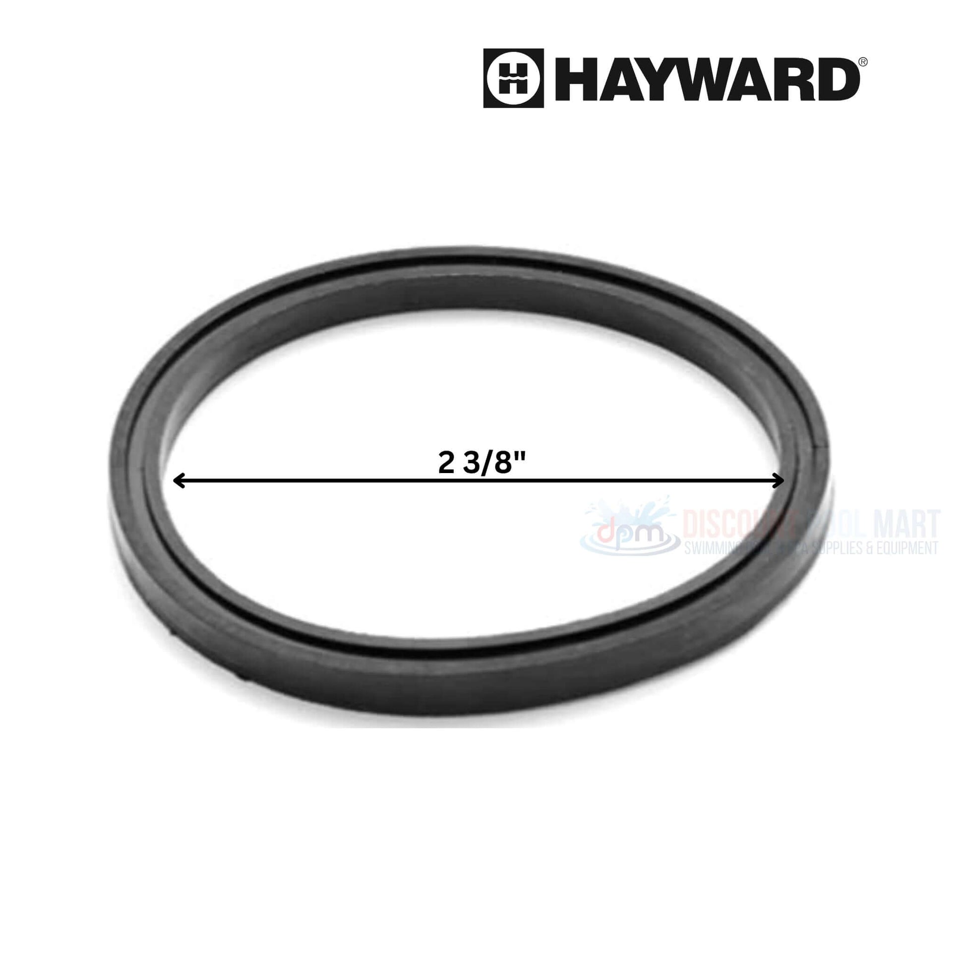 Hayward gasket for Max-Flo pumps, 2 3/8" size, from Discount Pool Mart DPM, part of SPXHKIT1 Quick Fix Kit.