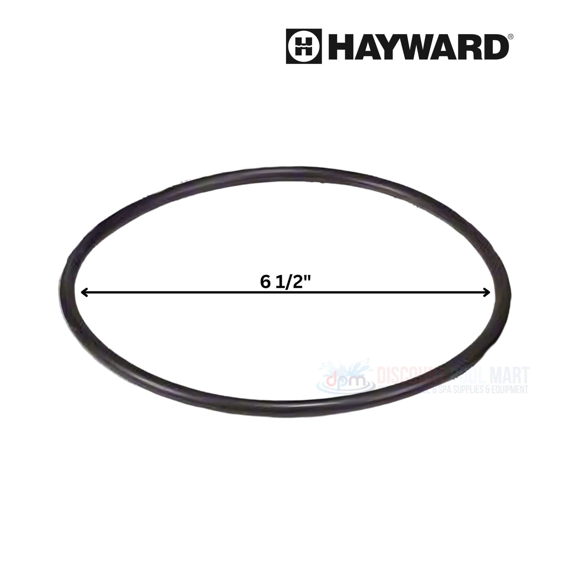 Hayward strainer cover O-ring 6.5 inches for PowerFlo Matrix pump, OEM part for efficient pool maintenance, DPM.