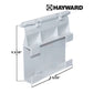 Hayward SPX1094K Skimmer Weir Door for SP1094 & SP1095, OEM replacement part, 5 5/16" x 5 3/16", Discount Pool Mart DPM.
