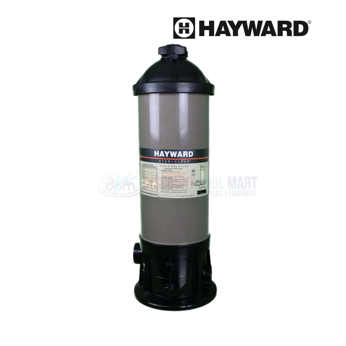 Hayward Star-Clear Plus Pool & Spa Cartridge Filter C500, 50 sq. ft. capacity at Discount Pool Mart DPM.