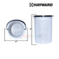 Hayward Strainer Basket SPX1250RA for MaxFlo & Powerflo Pumps at Discount Pool Mart DPM, efficient debris trapping accessory.