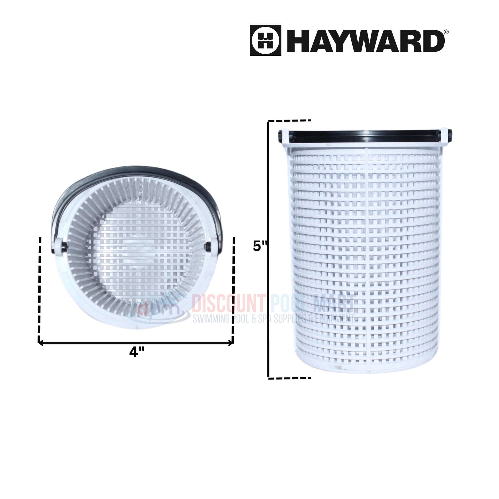 Hayward Strainer Basket SPX1250RA for MaxFlo & Powerflo Pumps at Discount Pool Mart DPM, efficient debris trapping accessory.