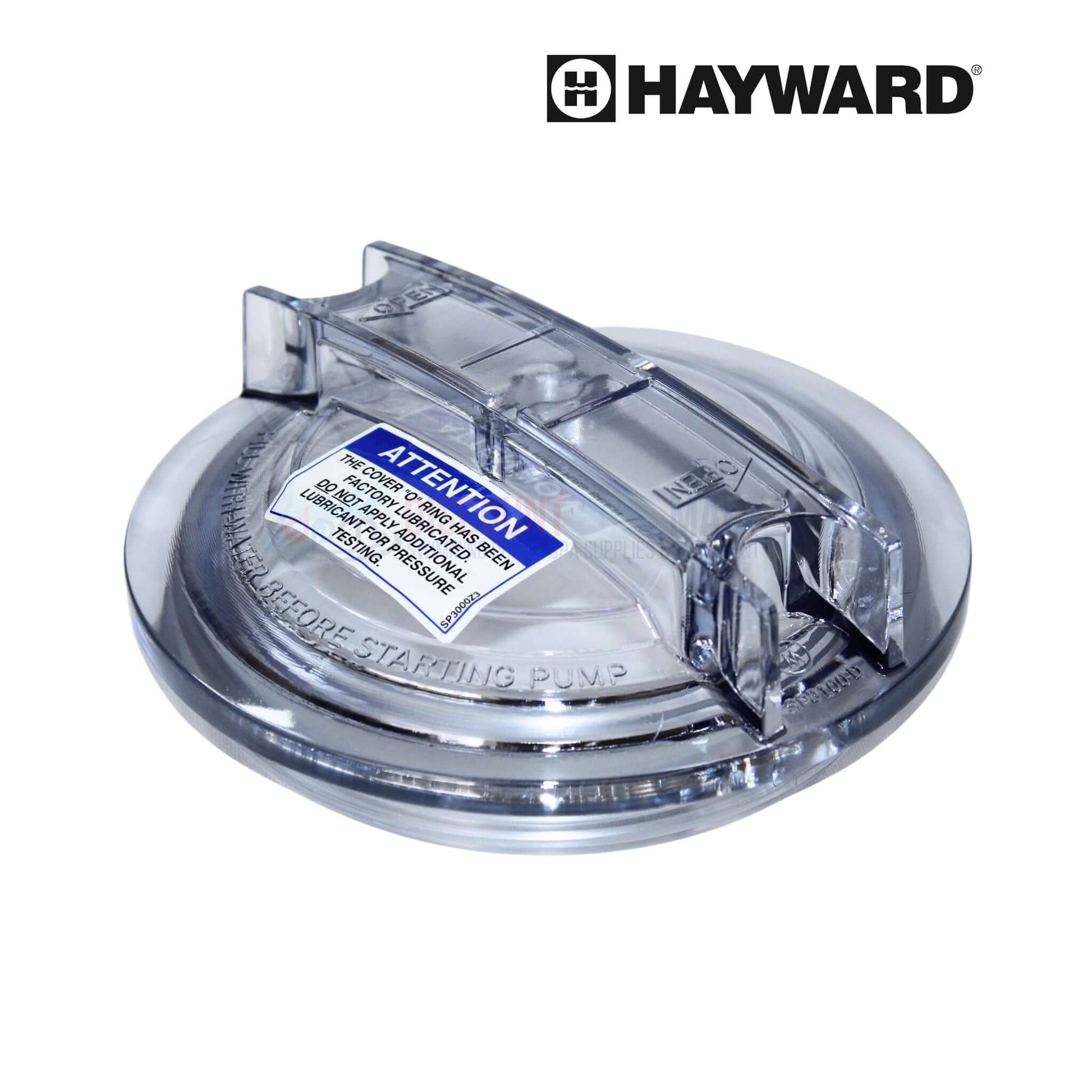 Hayward Strainer Cover Lid SPX3100D for Super II Pumps | DPM Discount Pool Mart | Clear, durable construction