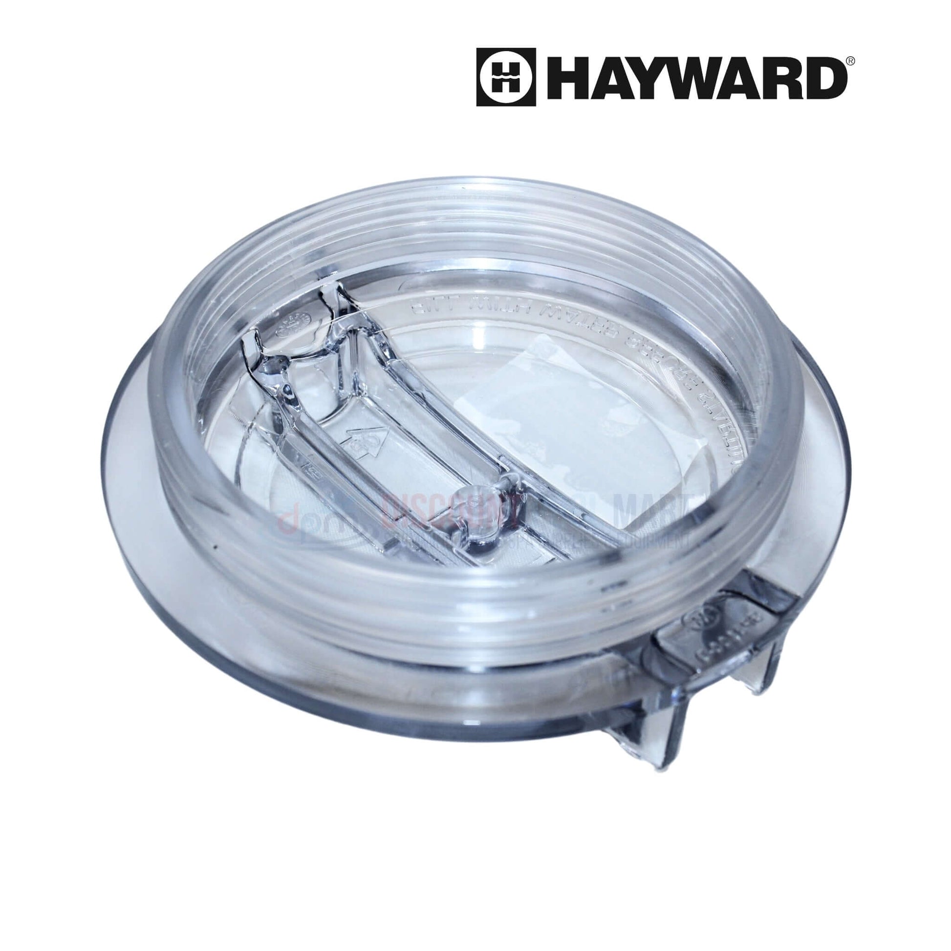 Hayward Strainer Cover Lid SPX3100D for Super II Pumps at Discount Pool Mart DPM, clear durable design.
