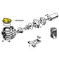 Exploded view of Hayward Strainer Cover Lid SPX3100D for Super II Pumps from Discount Pool Mart DPM.