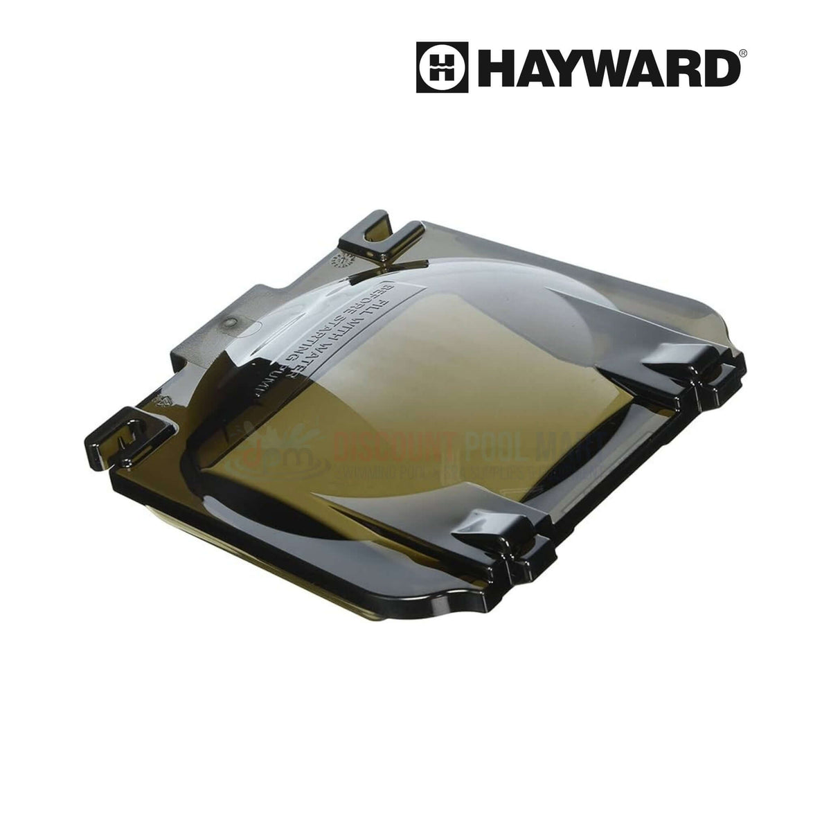 Hayward SPX1600D Strainer Cover Lid for Super Pumps at Discount Pool Mart DPM, durable and clear replacement part.