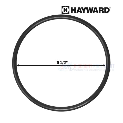 Hayward Strainer Cover O-Ring SPX3200S 6 1/2" diameter, available at Discount Pool Mart DPM for TriStar EcoStar pumps.
