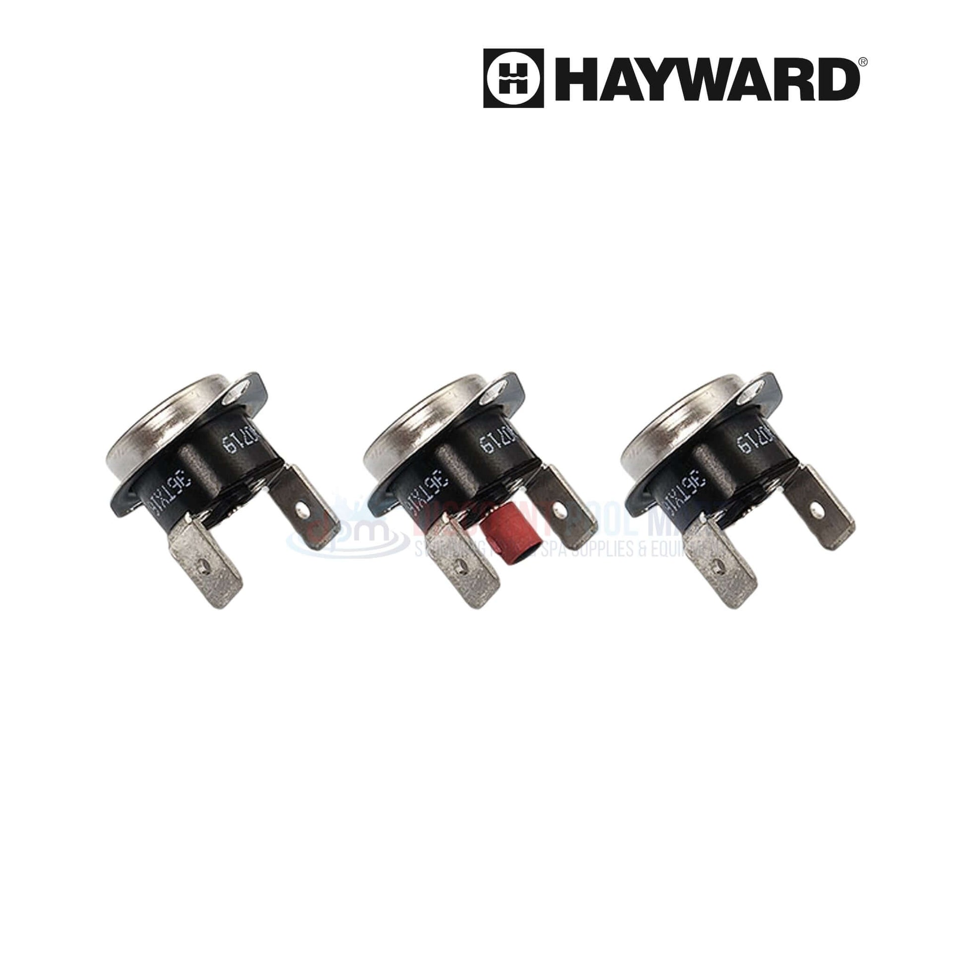 Hayward Temperature Limiters Kit HAXTLK1930 from Discount Pool Mart DPM, includes high limit switches for pool heaters.