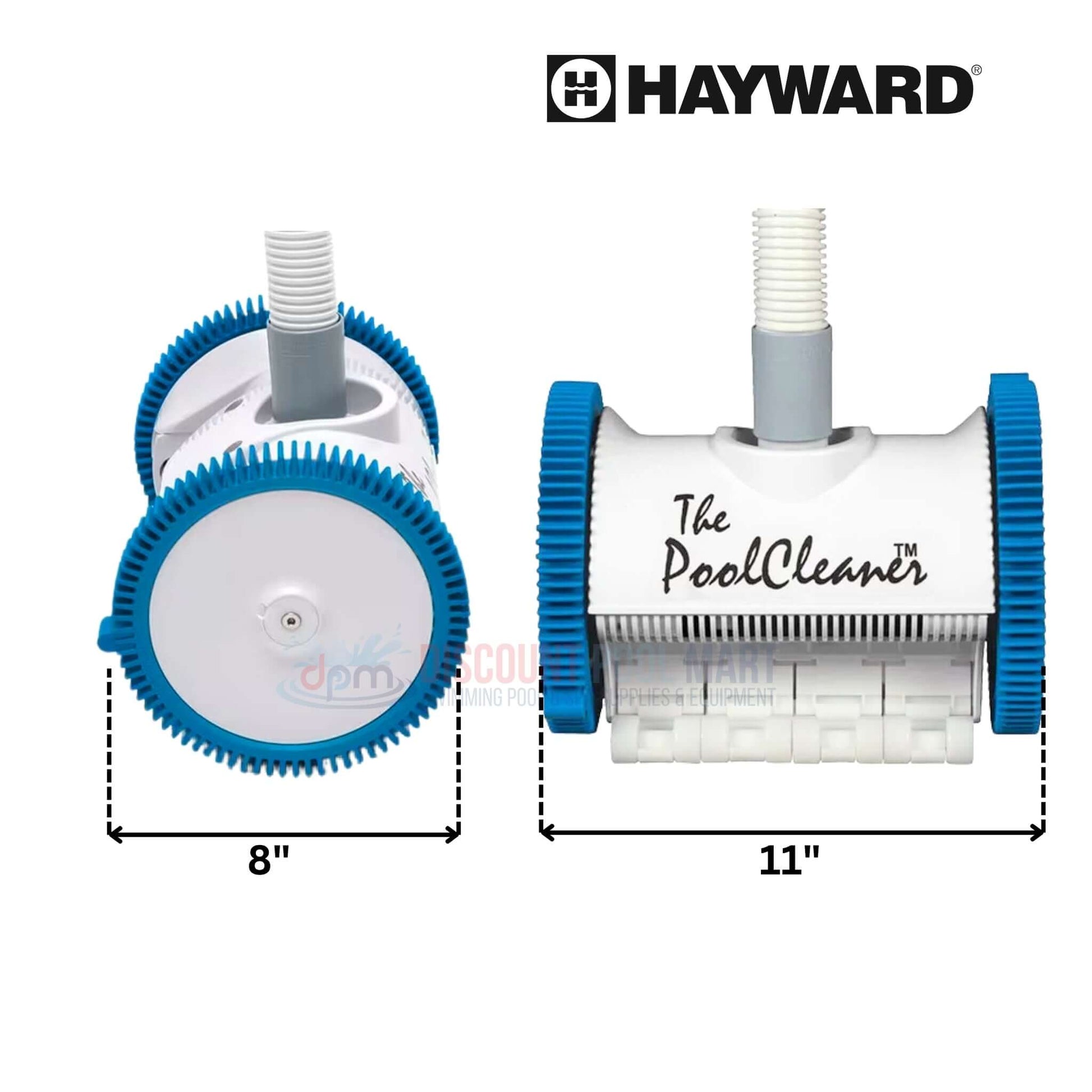 Hayward The PoolCleaner PBS20JST, 2 Wheel Suction Cleaner, 8x11 inches, from Discount Pool Mart DPM.