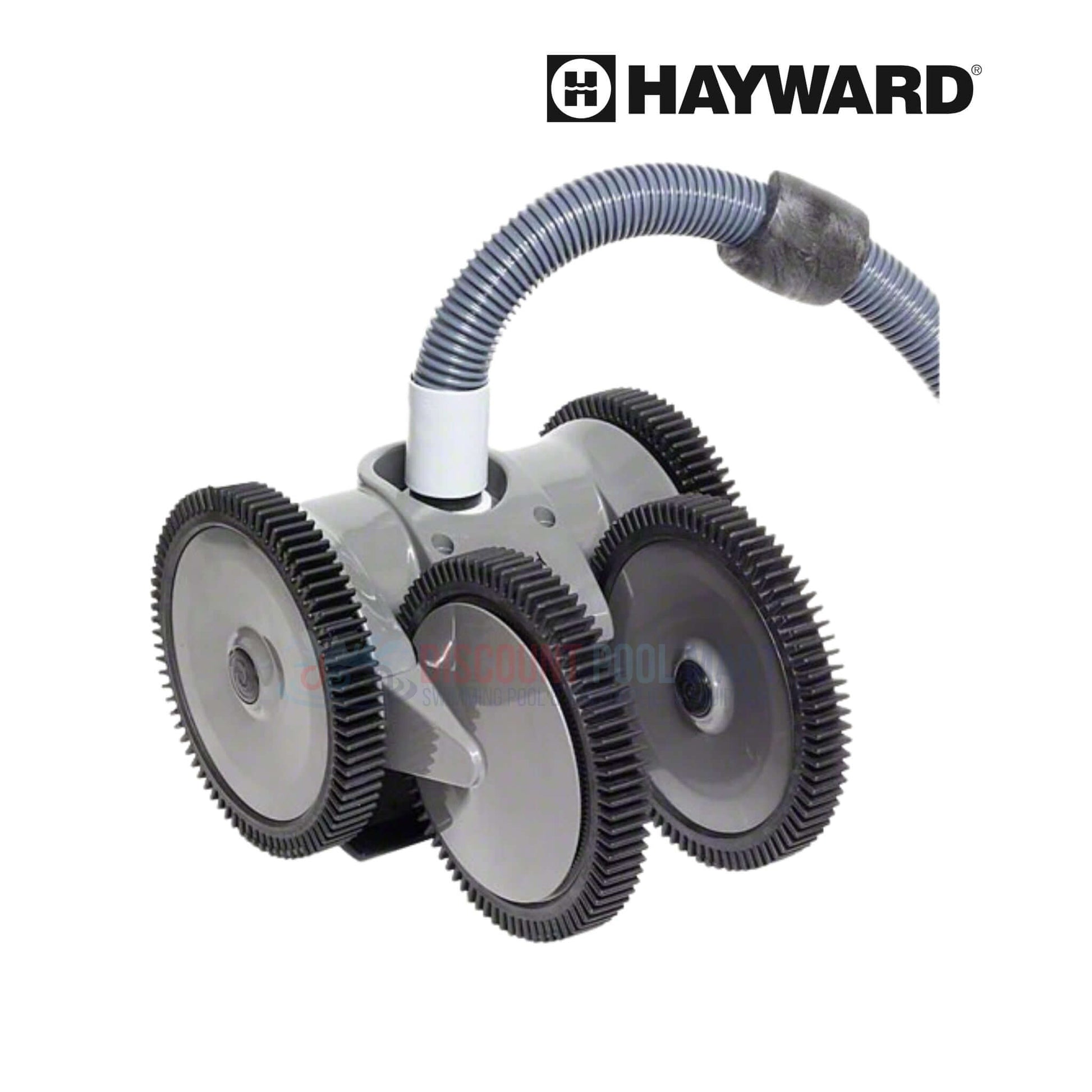 Hayward PoolCleaner PBS40GST, gray 4 wheel suction cleaner, hoses included, from Discount Pool Mart DPM