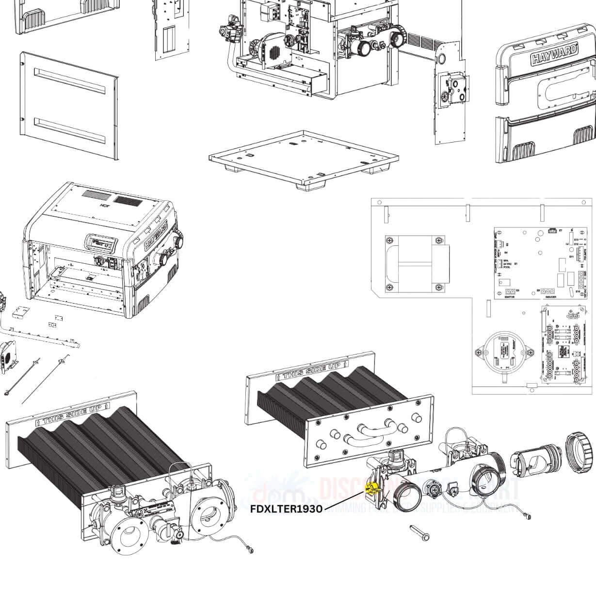 FDXLTER1930 | Hayward Thermistor For H-Series FD Heaters