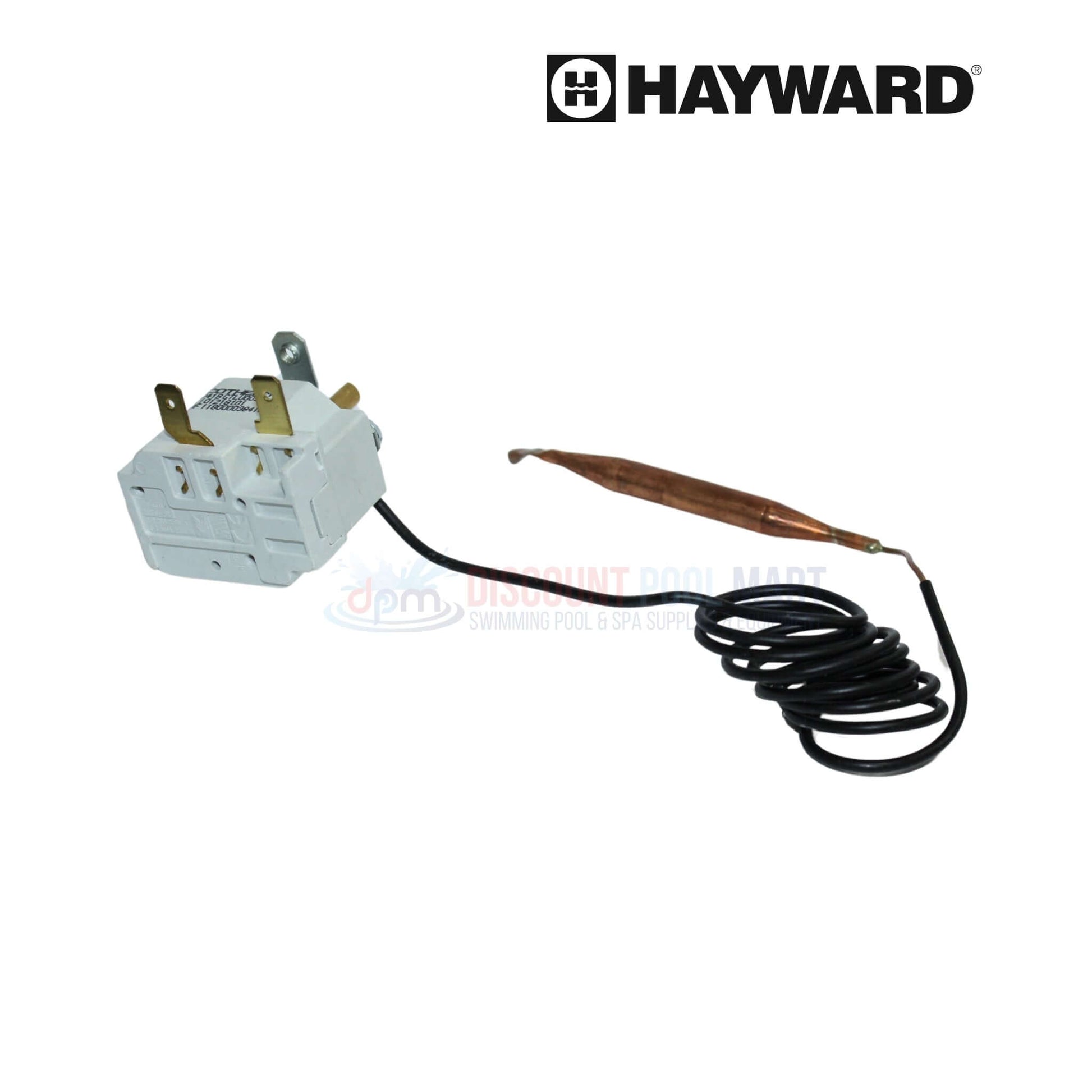 Hayward IDXTST1930 thermostat for H-Series heaters from Discount Pool Mart DPM, ensuring precise temperature control.