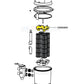 Hayward Top Manifold for SwimClear Cartridge Filter CX3030C, from Discount Pool Mart (DPM), ensures efficient water distribution.