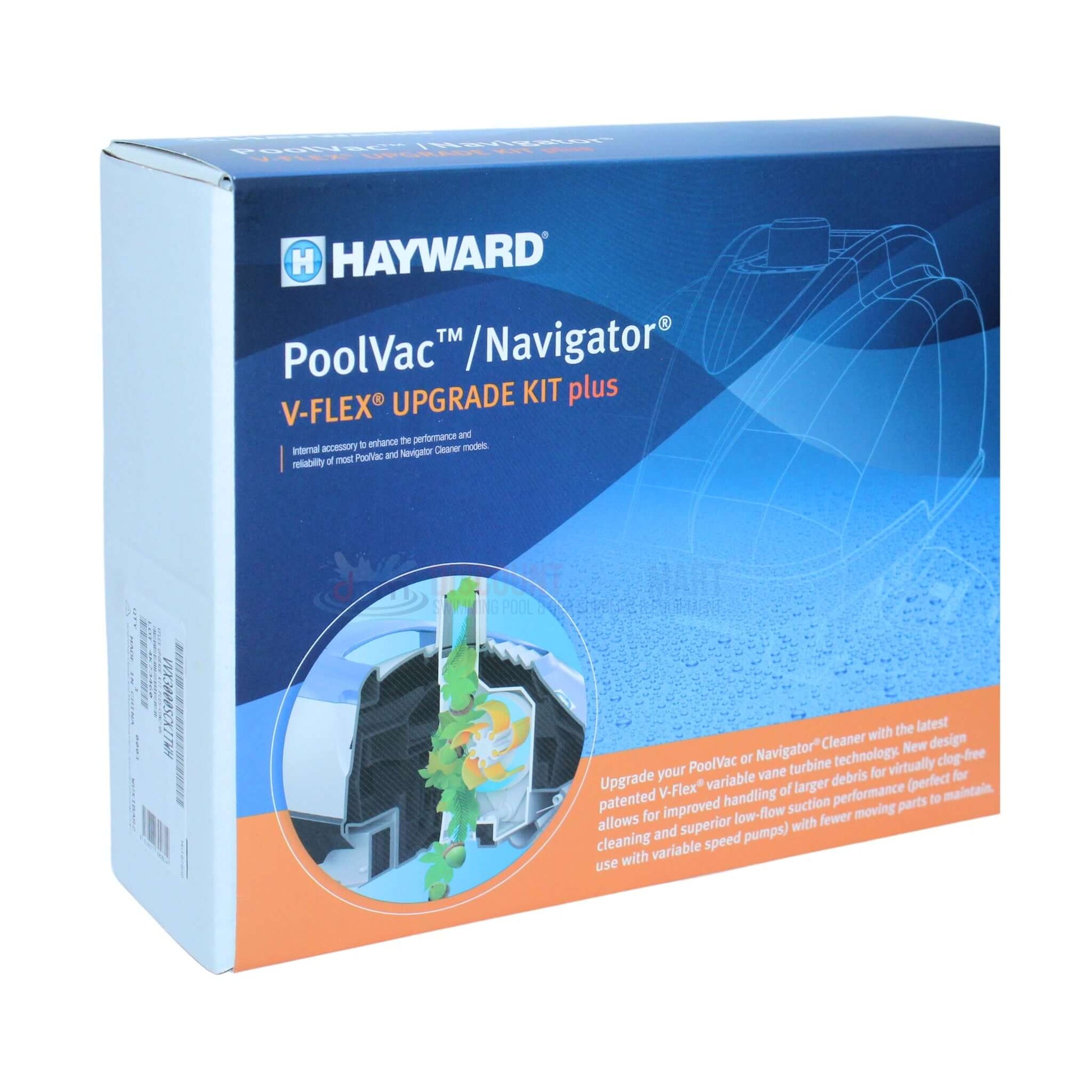 Hayward V-Flex Upgrade Kit Plus for Navigator & PoolVac by Discount Pool Mart DPM for efficient pool cleaning.