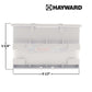 Hayward Weir with Bumper Pad for SP1070/SP1071 skimmers from Discount Pool Mart DPM, dimensions 5 5/8" x 8 1/2".