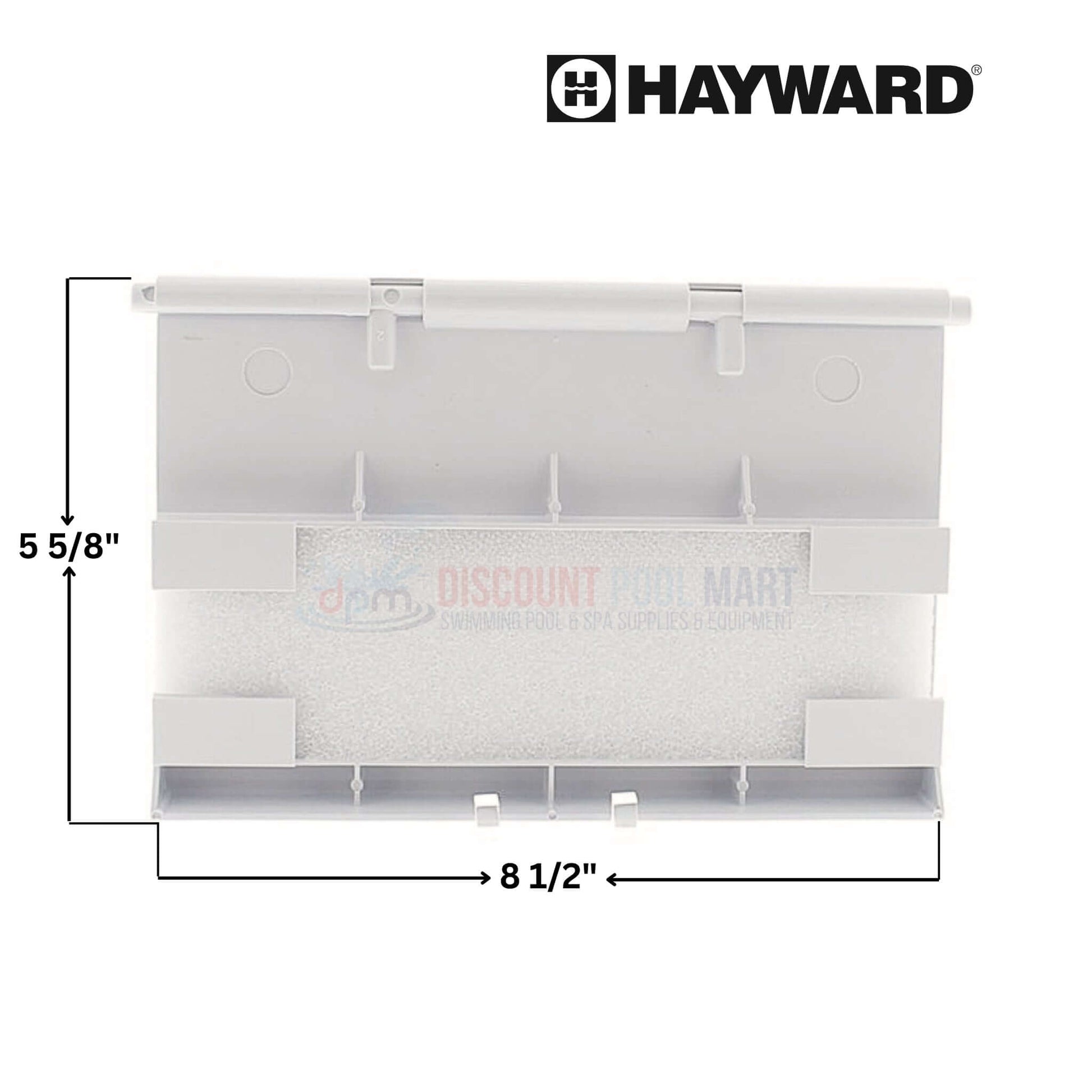 Hayward Weir with Bumper Pad for SP1070/SP1071 skimmers from Discount Pool Mart DPM, dimensions 5 5/8" x 8 1/2".