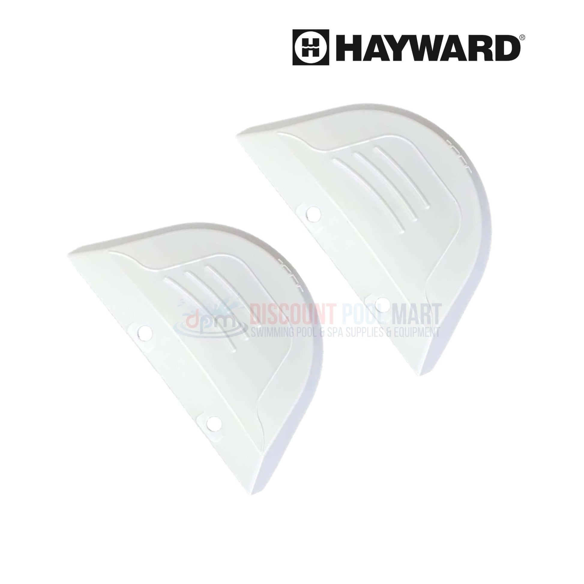 Hayward Wing Kit for Navigator Pool Vac AXV604WHP from Discount Pool Mart DPM, includes two white replacement wings.