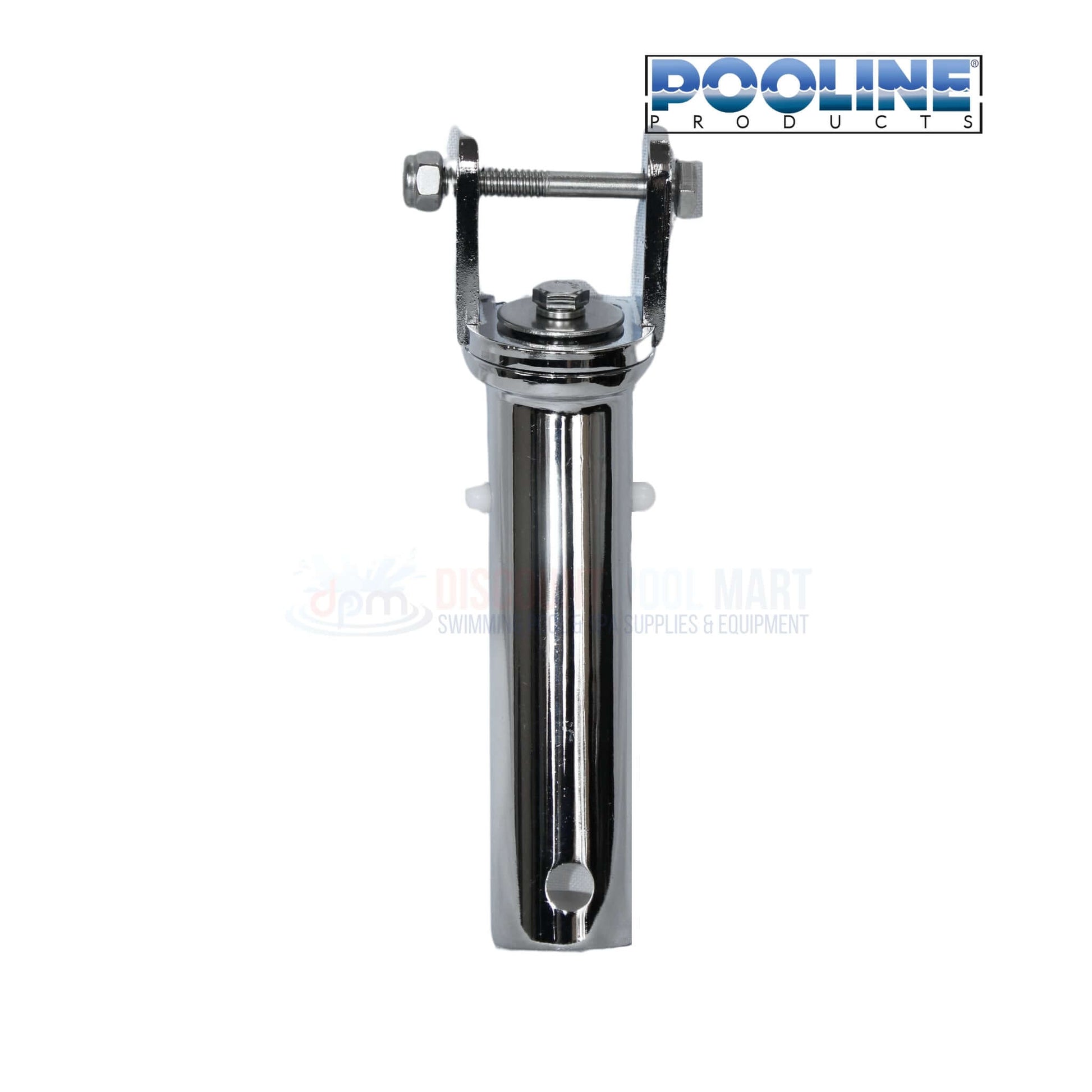 Pooline heavy-duty metal handle for 11051H vacuum with swivel mechanism, available at Discount Pool Mart (DPM).