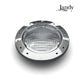 Jandy Infinite WaterColors LED Pool Light IWCP50W100, chrome finish, front view, ideal for swimming pools, from Discount Pool Mart.