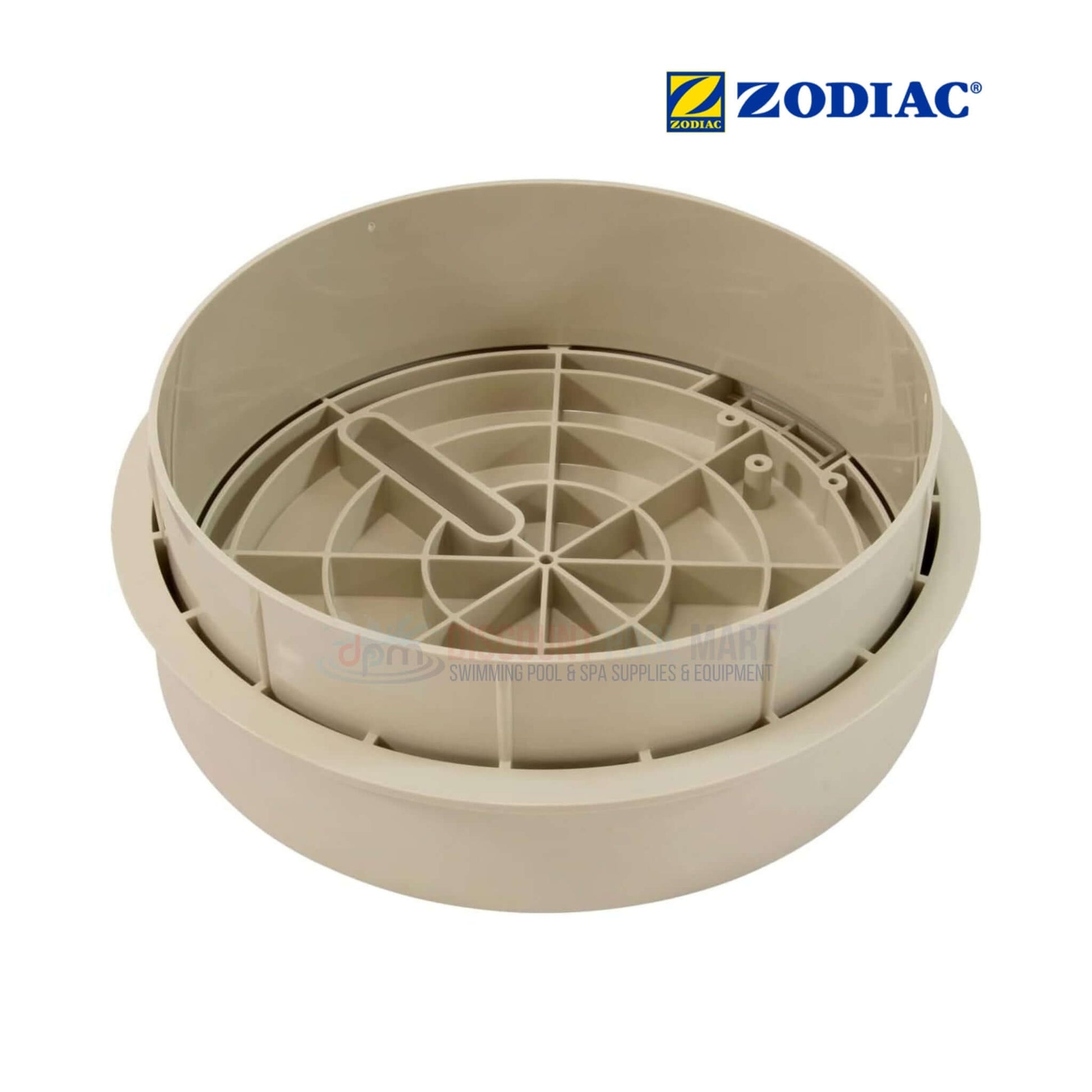 JLPBBL | Jandy Pebble Laminar Jet Lid & Collar, beige pool part from Discount Pool Mart for water-feature systems.