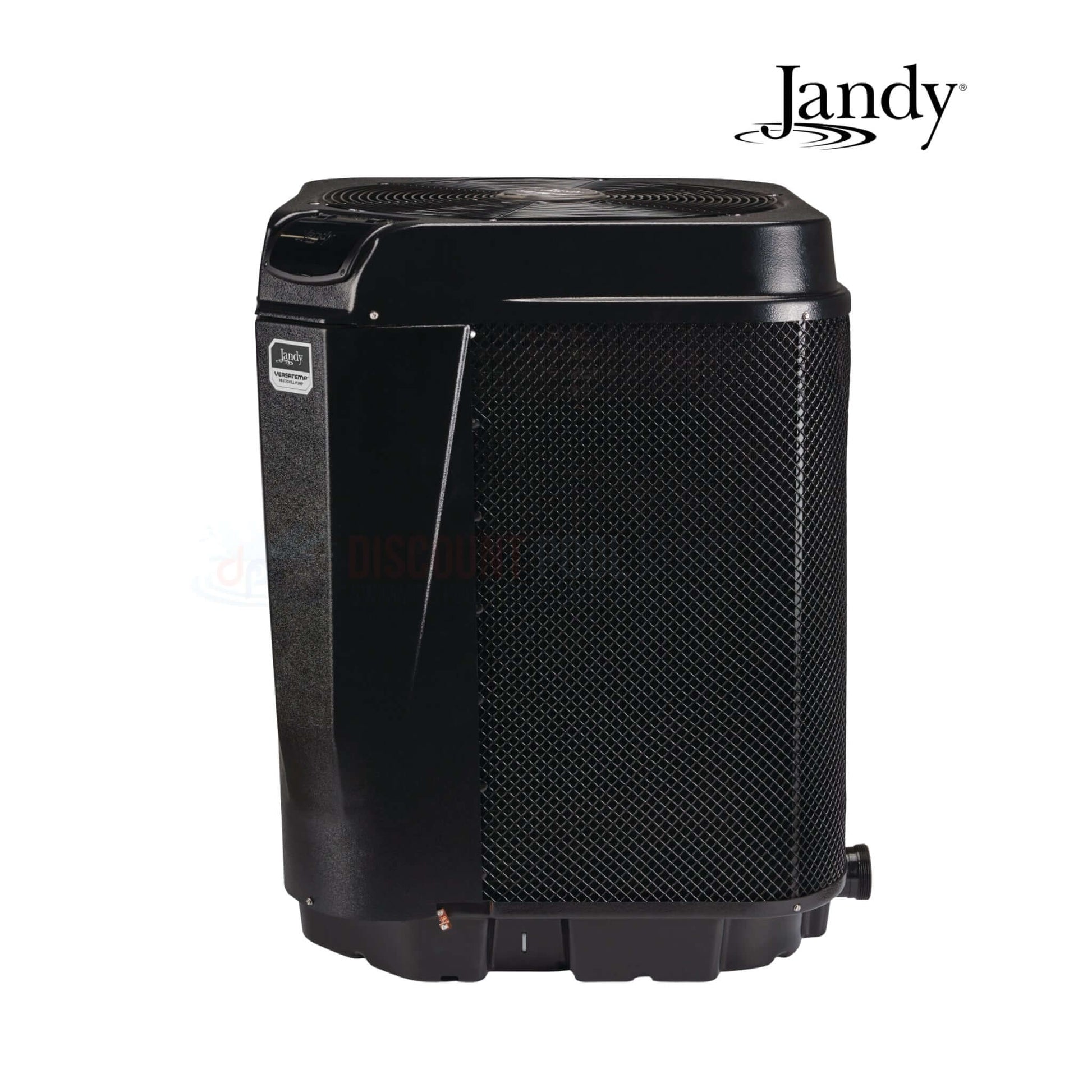 Jandy VersaTemp JRT3000R 130K BTU Heat/Chill Pump in black, ideal for year-round pool temperature control. Discount Pool Mart.