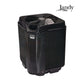 Jandy VersaTemp JRT3000R Heat/Chill Pump, sleek black design, efficient 130K BTU for pool and spa, available at Discount Pool Mart.