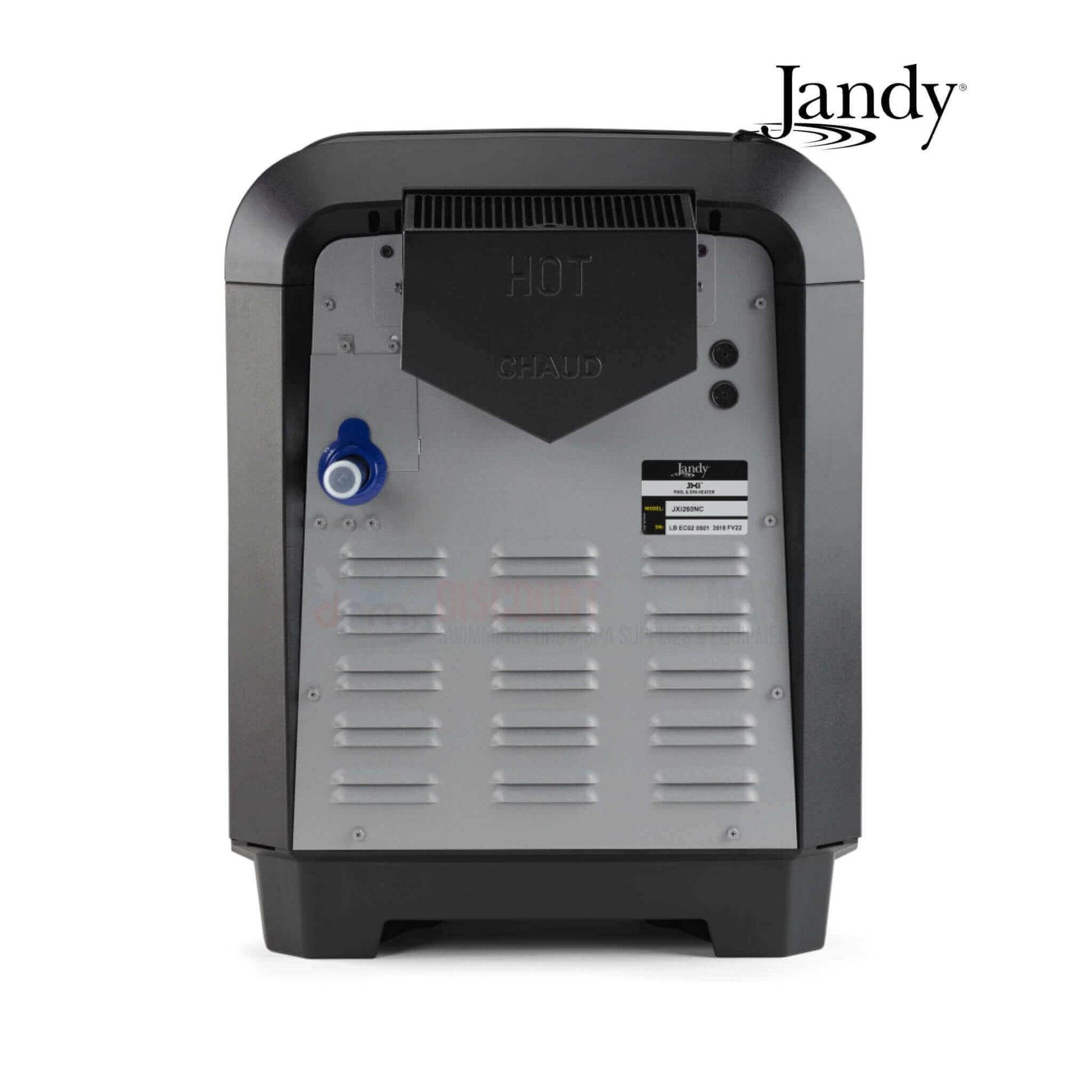 Jandy JXi 400 BTU Pool & Spa Heater OEM JXi400NC with durable construction and efficient performance from Discount Pool Mart DPM.