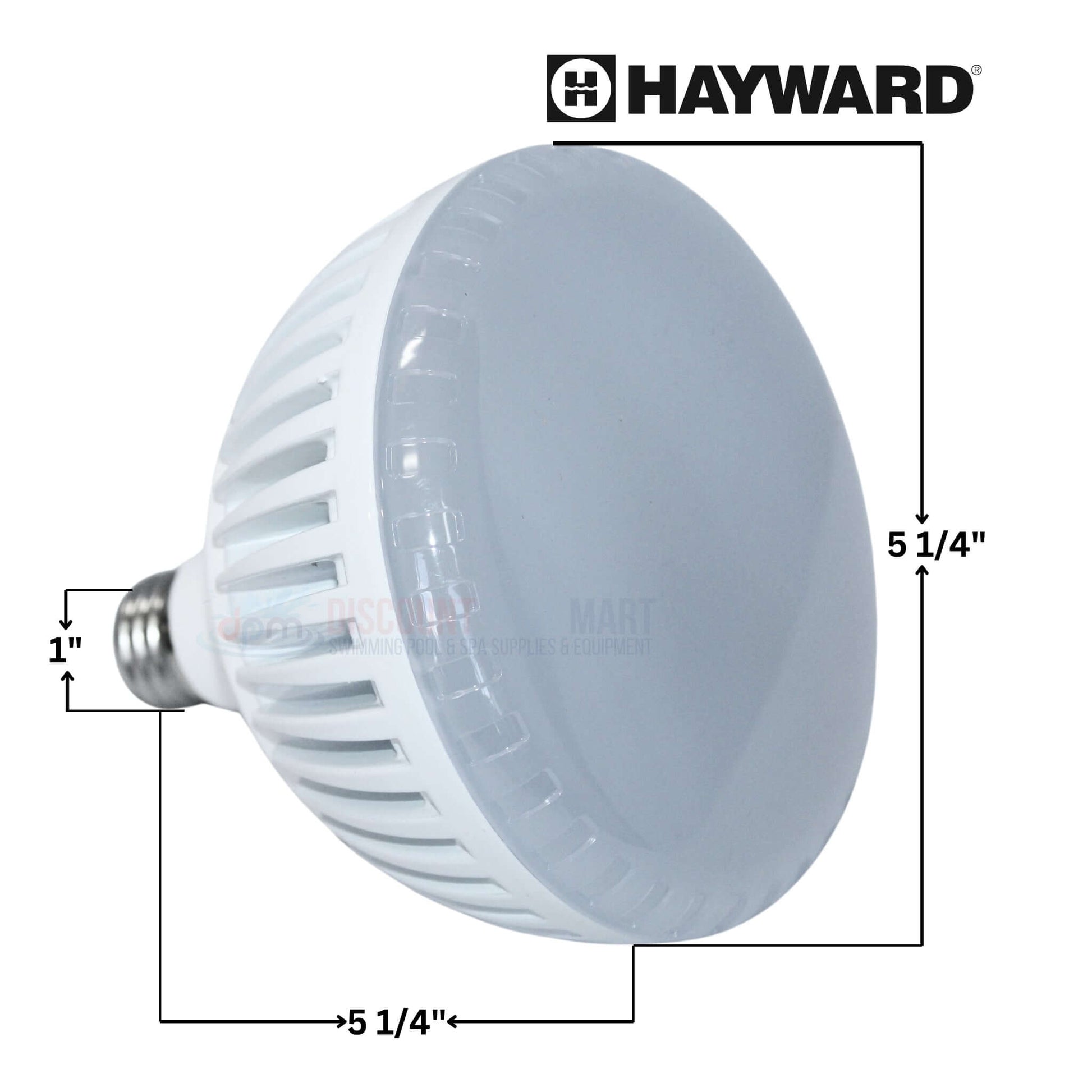 J&J Electronics PureWhite Pro LED Pool Lamp 26610 by Hayward, 120V, cool white light, available at Discount Pool Mart DPM.