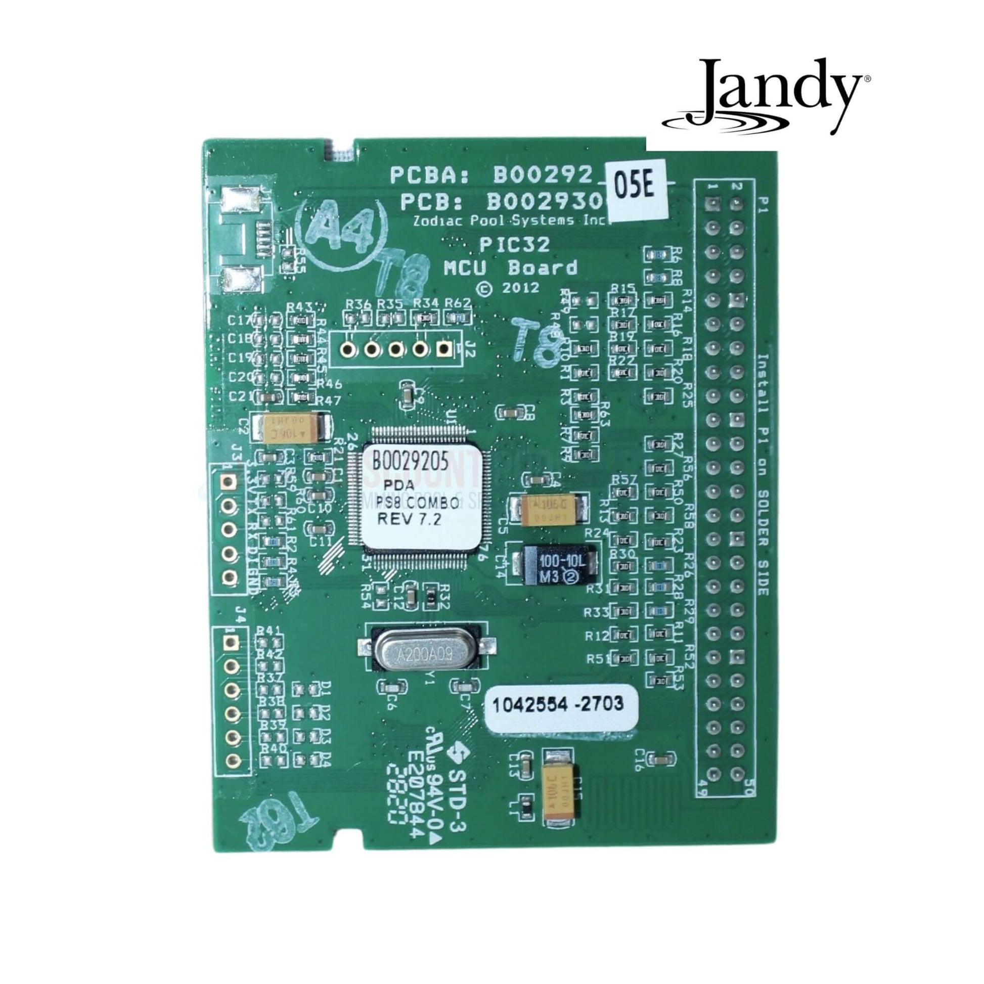 Jandy 50-Pin CPU Board R0586104 for AquaLink PDA-PS8, available at Discount Pool Mart DPM.