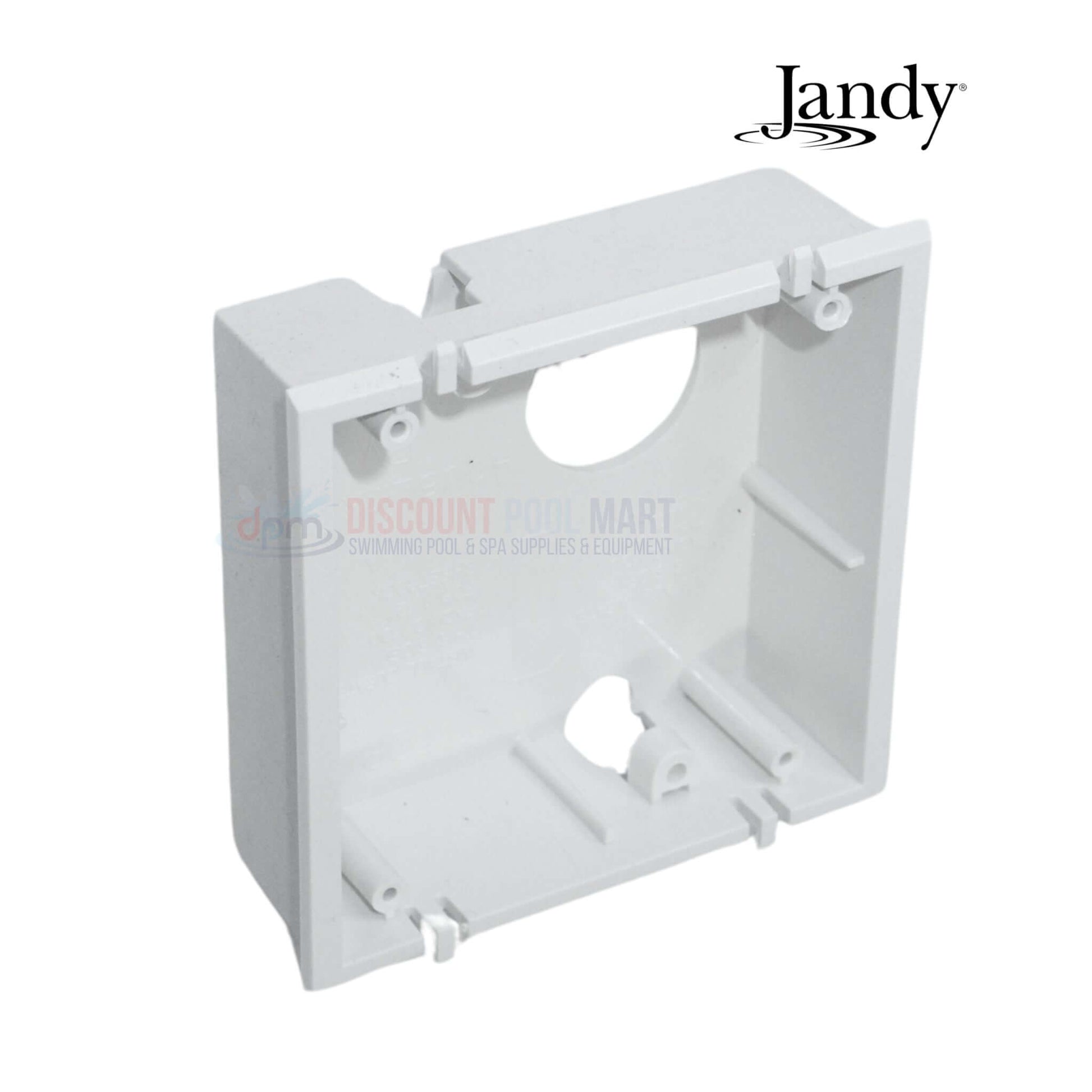 Jandy AquaLink RS Indoor Control Panel back housing, white color, available at Discount Pool Mart (DPM) for pool and spa management.