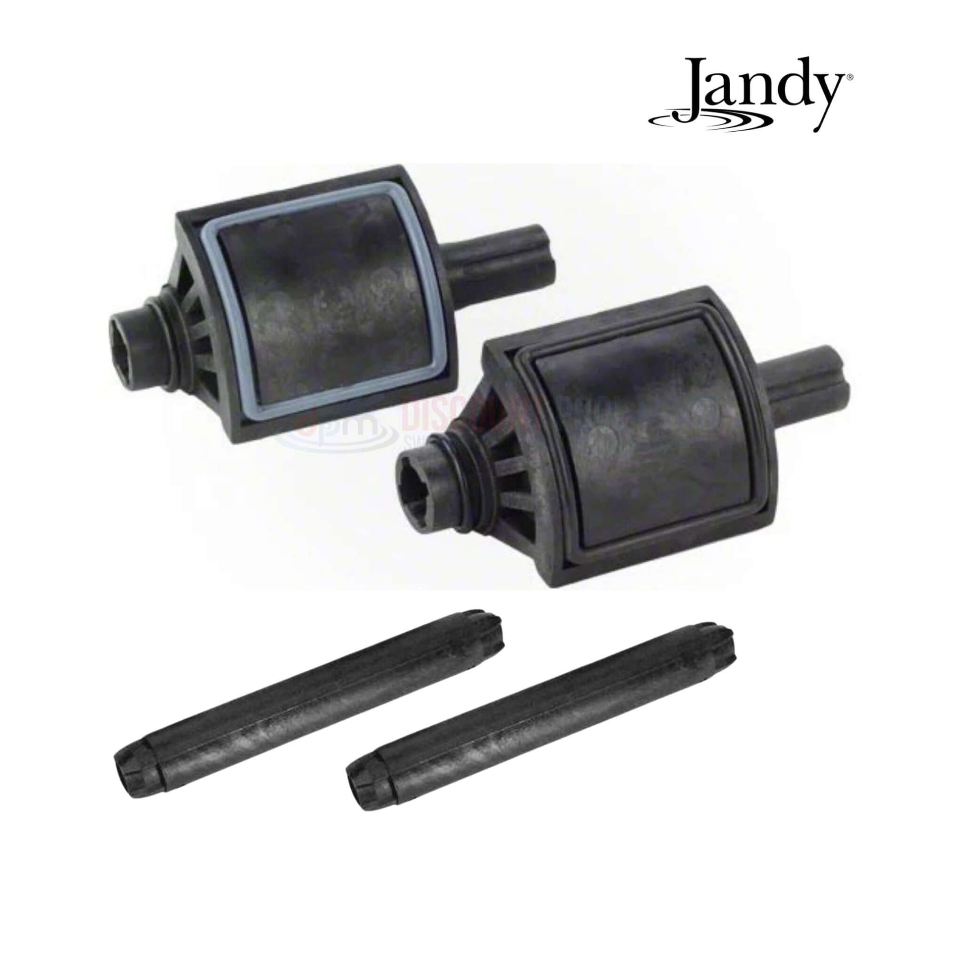 Jandy Backwash Valve Diverter Kit components with seals, essential for smooth operation. SKU: R0552300, available at Discount Pool Mart DPM.