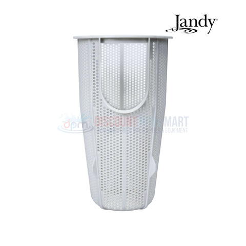 Jandy Basket For FloPro Pumps | R0480100, white pump debris trap basket for effective pool maintenance, Discount Pool Mart.