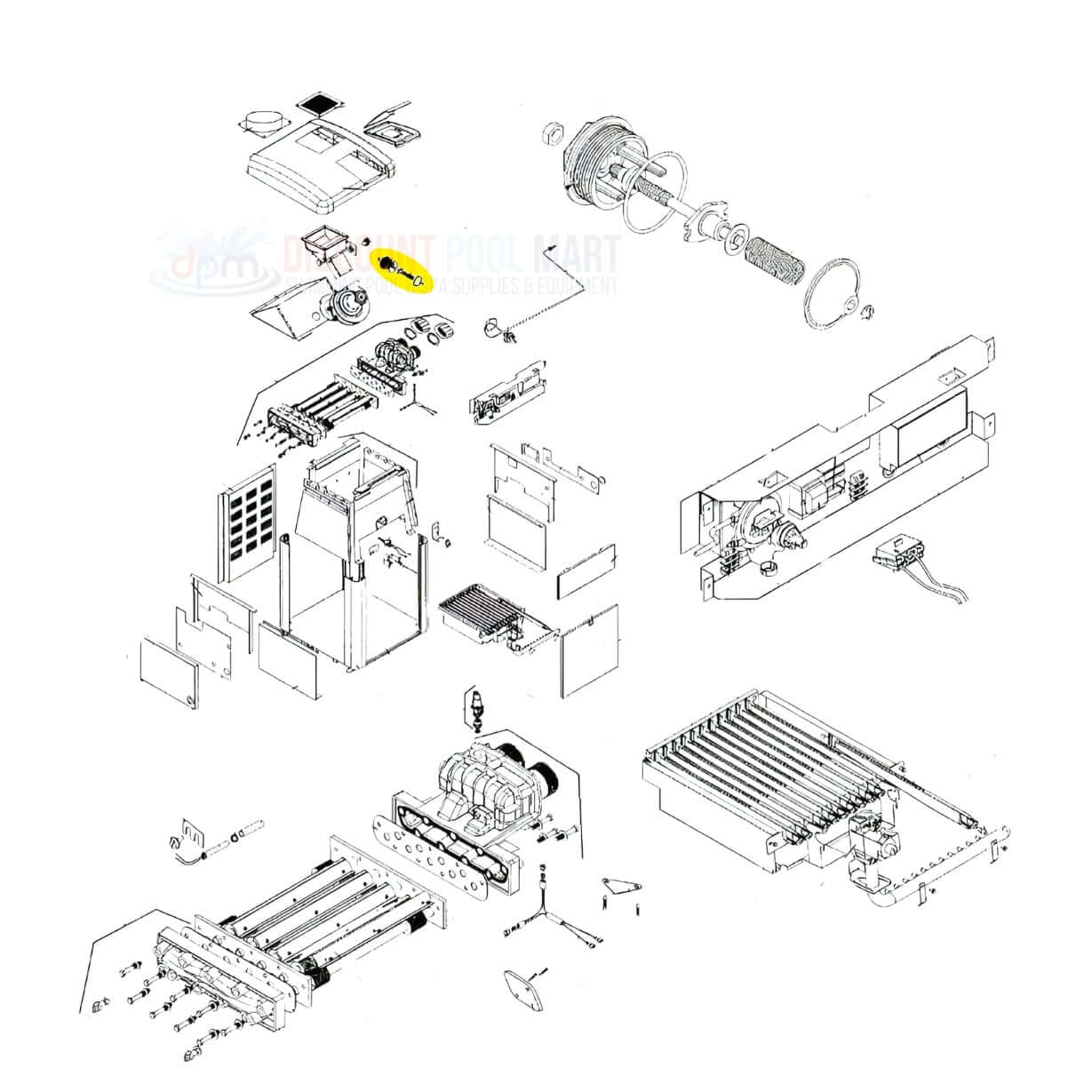 R0327100 | Jandy Bypass Assembly for Laars LX and LT Heaters