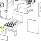 Exploded view of Jandy LXi heater parts including Flame Sensor Rod R0458600 from Discount Pool Mart DPM.