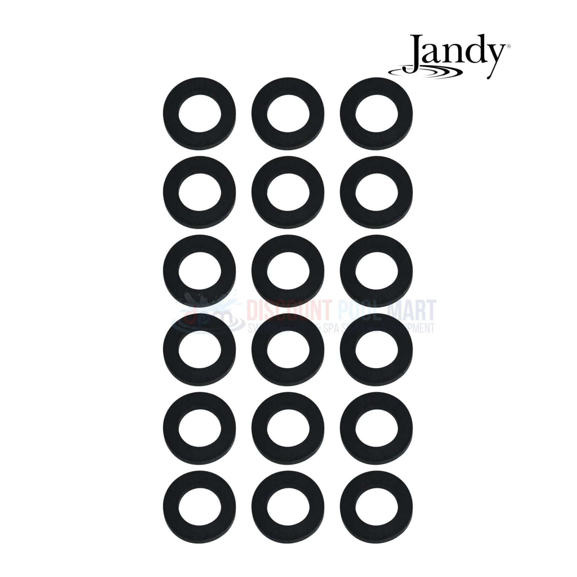 Jandy Header Gasket Assembly R0050800 18 pack by Discount Pool Mart DPM for Laars and Lite2 pool heaters.