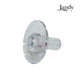Jandy pool heater part, clear plastic component from Discount Pool Mart DPM, essential for efficient heater function.