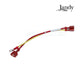 Jandy R0988900 Wiring Harness Kit for JXiQ heaters, featuring red and yellow connectors, ideal for pool supplies and parts.