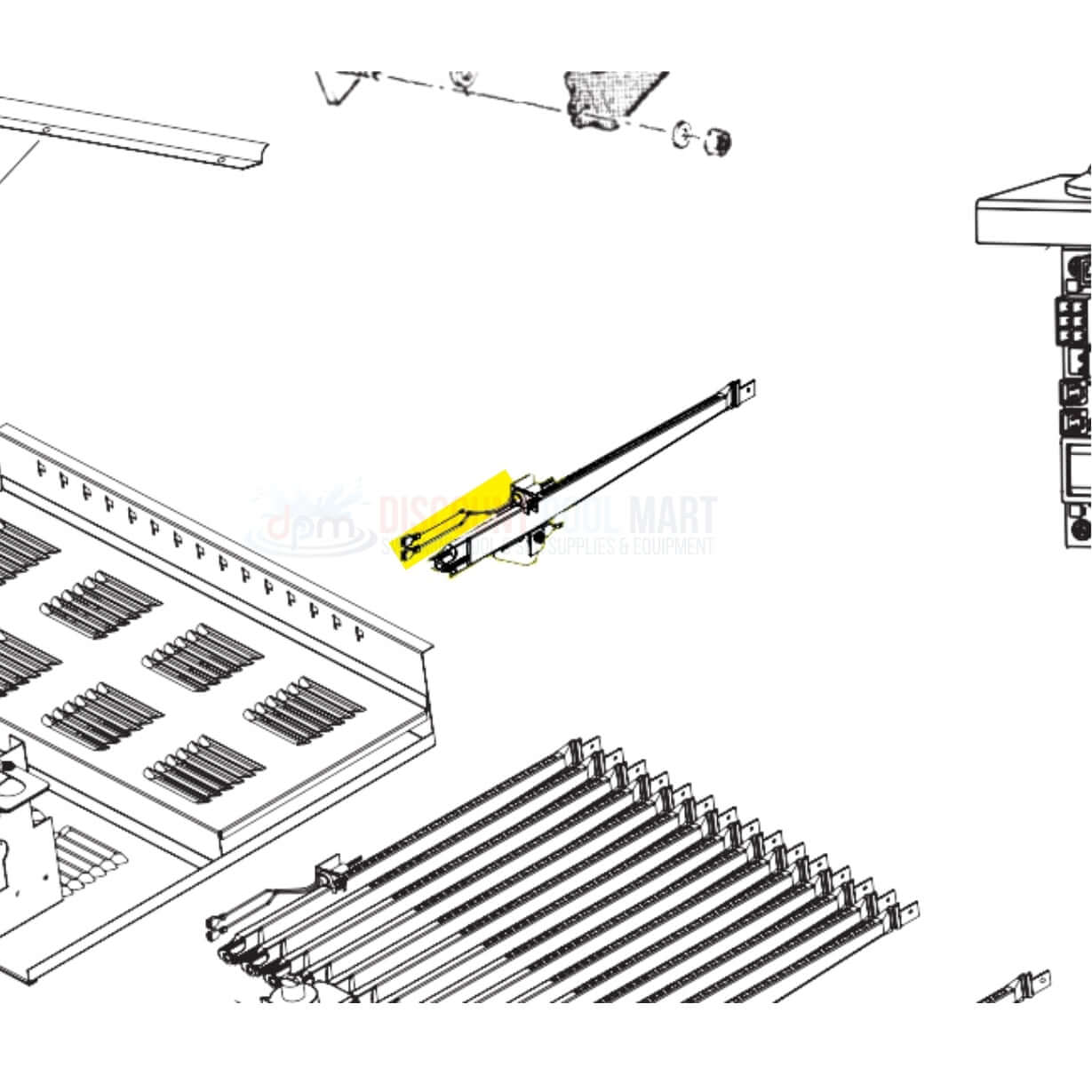 Jandy Mini Ignitor R0367100 for Lite2 LJ Heaters, OEM replacement part from Discount Pool Mart DPM.