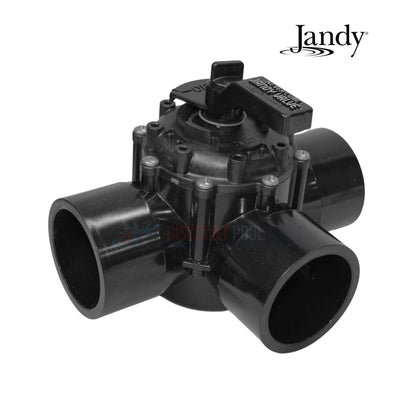 Jandy Neverlube 3-Port Diverter Valve 4719 at Discount Pool Mart DPM, durable CPVC for pool and spa systems.