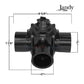 Jandy Neverlube 3 Port Diverter Valve 4719 with dimensions 9 5/8", durable CPVC material from Discount Pool Mart DPM.