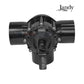 Jandy Neverlube 3-Port Diverter Valve 4719 for efficient flow management in pools | Discount Pool Mart DPM