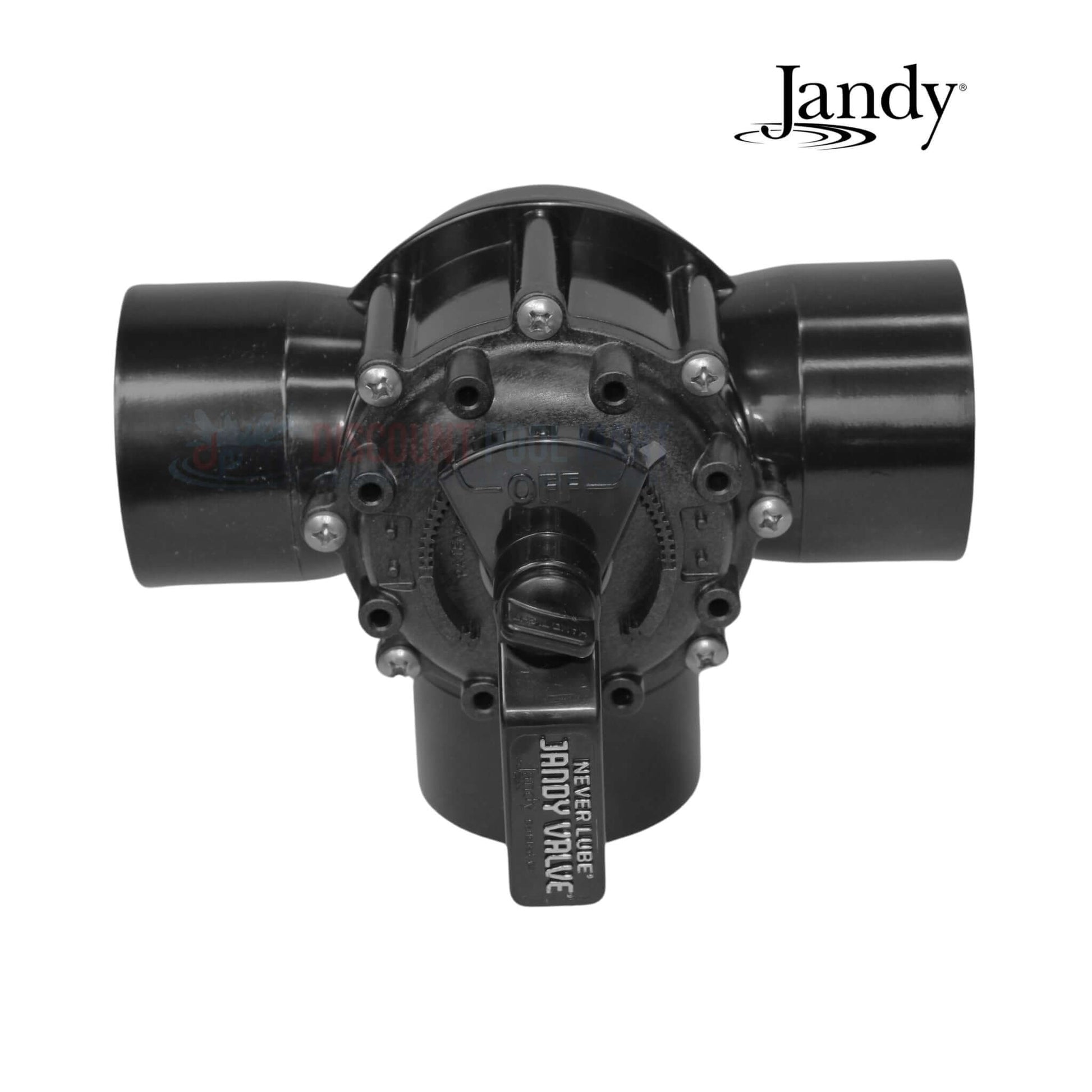 Jandy Neverlube 3-Port Diverter Valve 4719 for efficient flow management in pools | Discount Pool Mart DPM